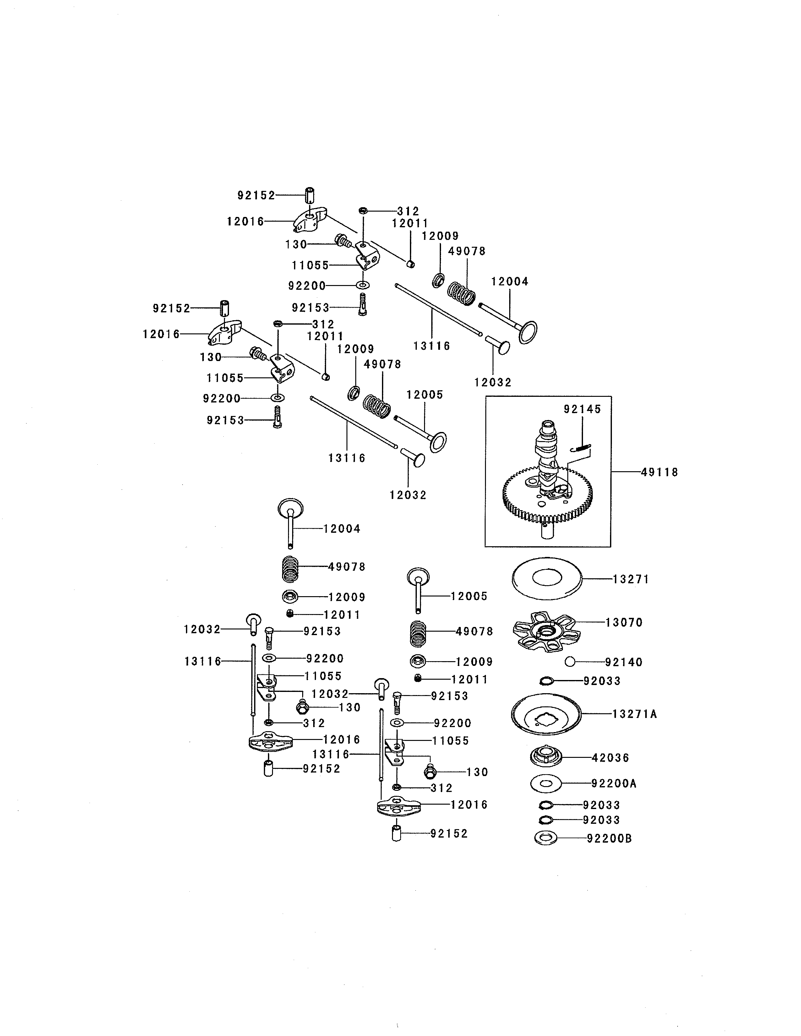 Valve/camshaft