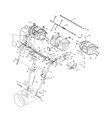 Handle panel assembly