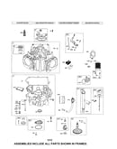 Cylinder/sump/camshaft