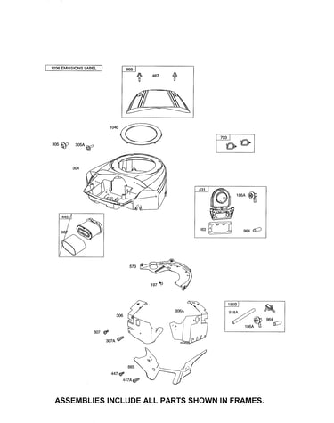 Blower housing/elbow-intake