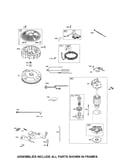Motor-starter/flywheel