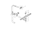 Ikea IUD8000RS8 upper wash & rinse diagram
