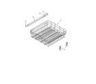 Ikea IUD8000RS8 upper rack & track diagram