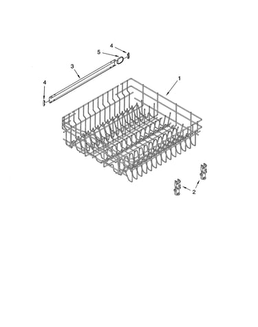 Upper rack & track
