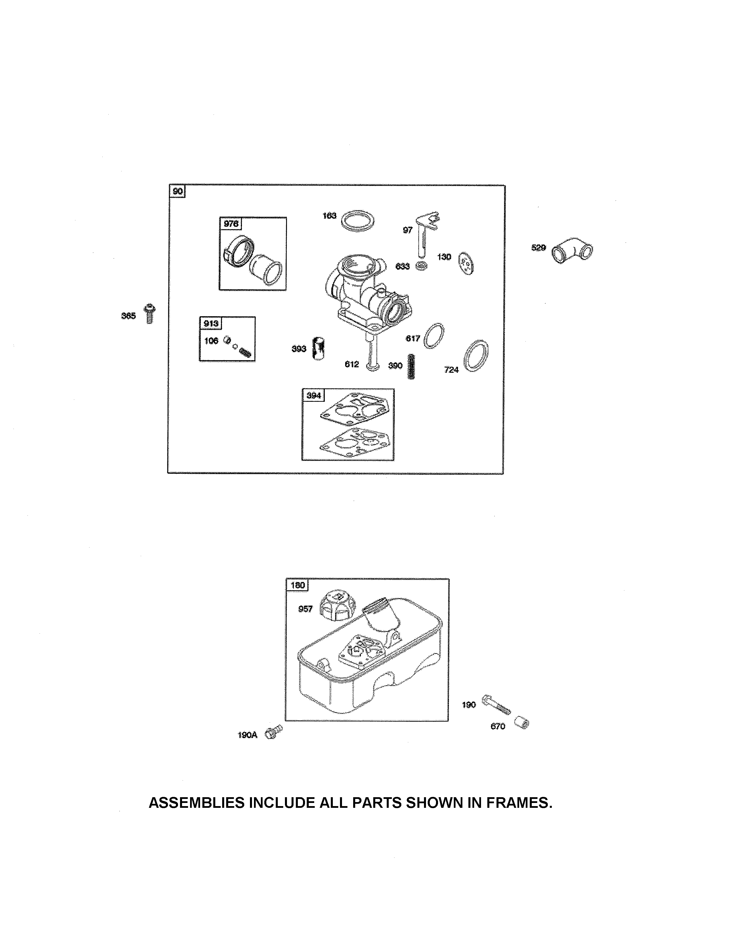 Carburetor/fuel supply