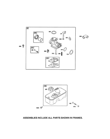 Carburetor/fuel supply