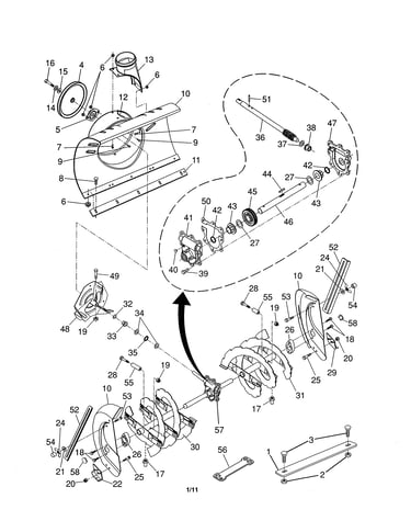 Auger & housing