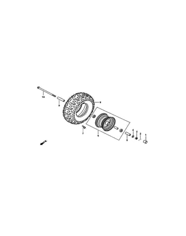 Front wheel