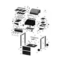 Char-Broil 464430111 gas grill diagram