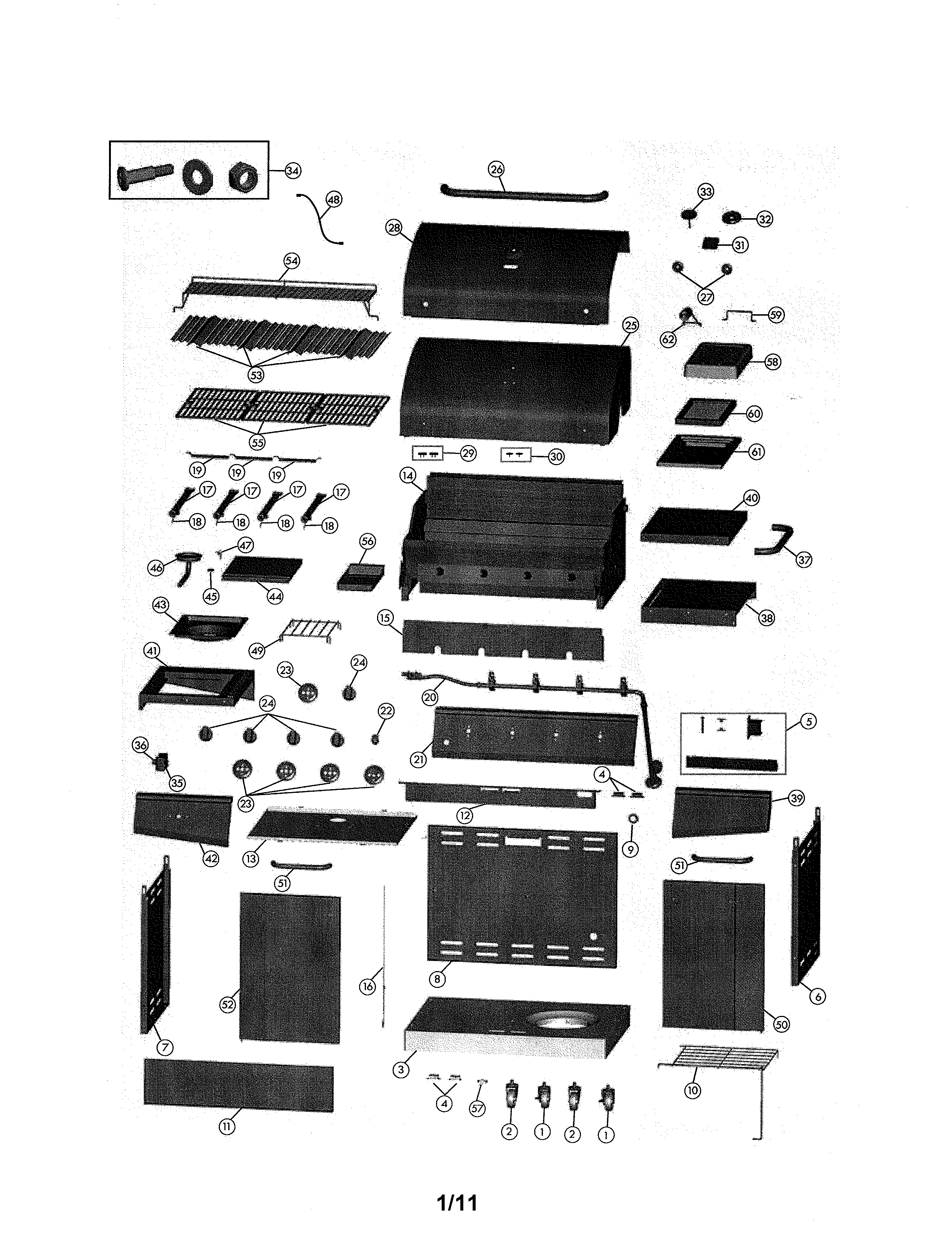 Gas grill