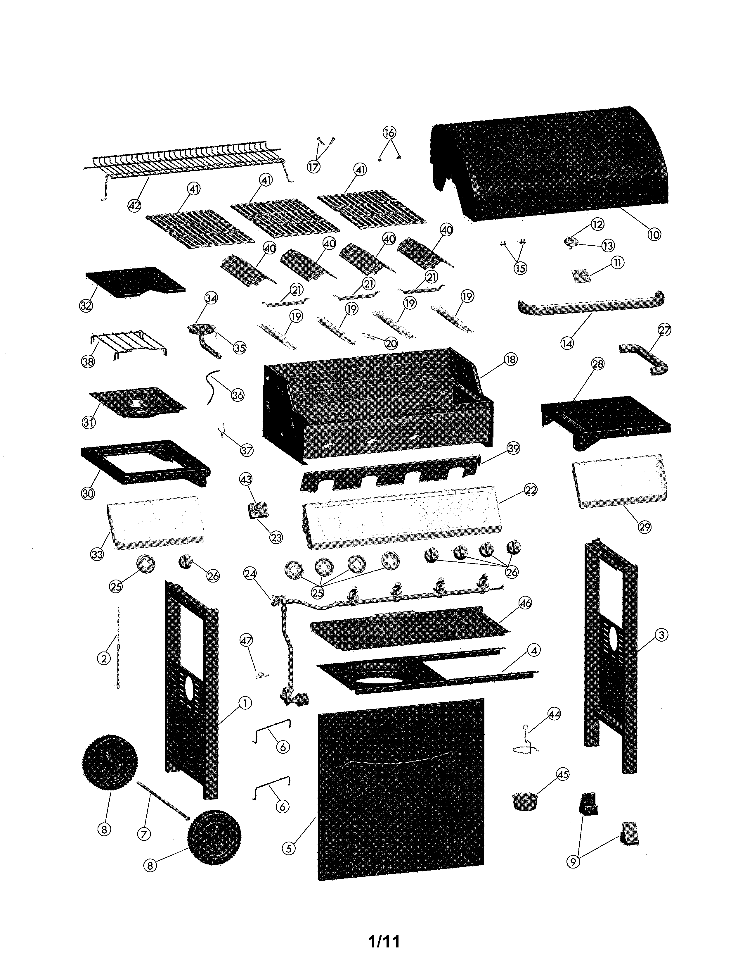 Gas grill
