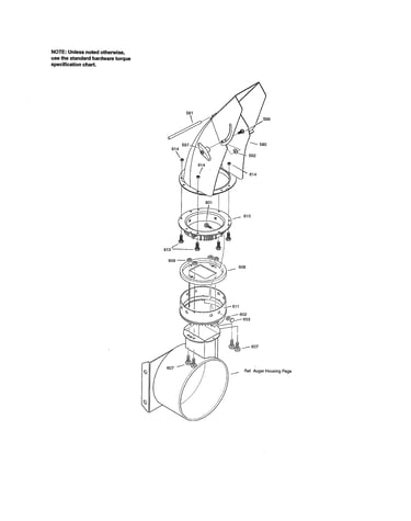 Discharge chute