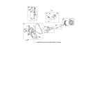 Briggs & Stratton 20M114-0141-E1 crankcase/crankshaft/piston diagram