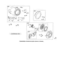 Blower housing/rewind starter