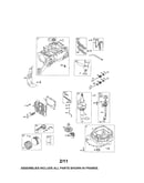 Cylinder/crankshaft/sump