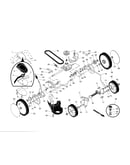 Drive control/gear case/wheels