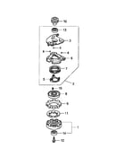 Blade brake clutch