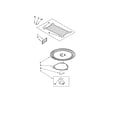 Whirlpool YMH2175XSQ4 turntable diagram