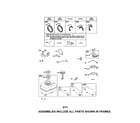 Craftsman 24710568 alternator/starter/fuel supply diagram