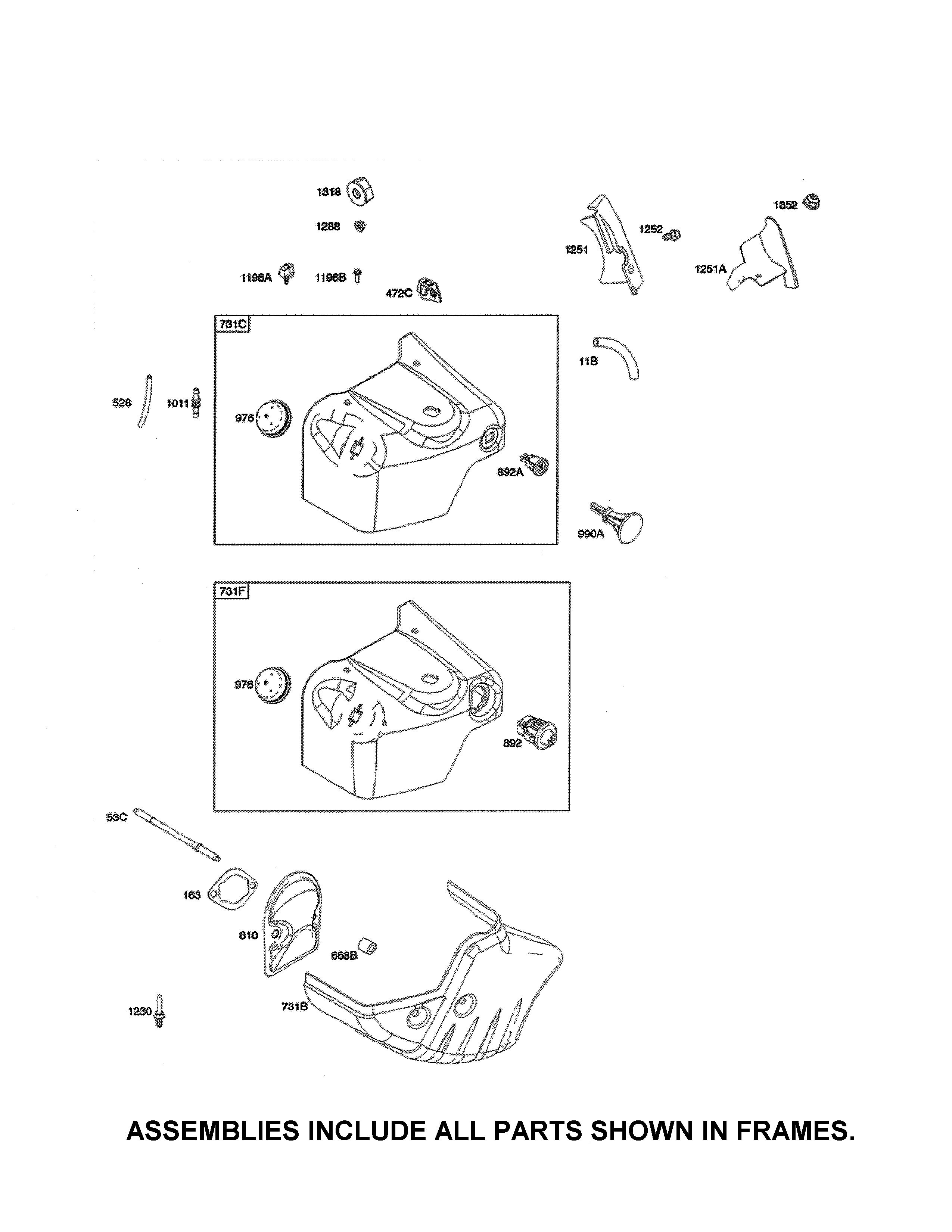 BLOWER HOUSING/SHROUD