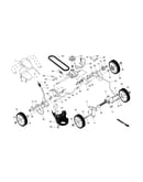 Drive control/gear case/wheels