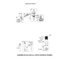 Briggs & Stratton 49M777-0853-G1 camshaft/crankshaft/piston diagram
