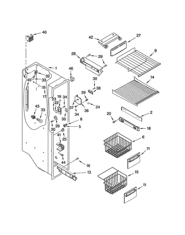Freezer liner