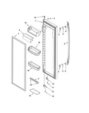 Refrigerator door