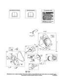 Crankshaft/cylinder/crankcase