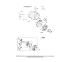 Briggs & Stratton 216300 (0036-0570) blower housing/rewind starter diagram