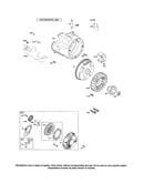 Blower housing/rewind starter