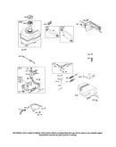 Fuel tank/conrol bracket