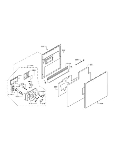 Door/dispenser