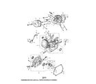 Honda GX390T2 cylinder/cover diagram