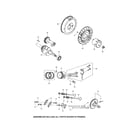 Honda GX390T2 crankshaft/flywheel diagram