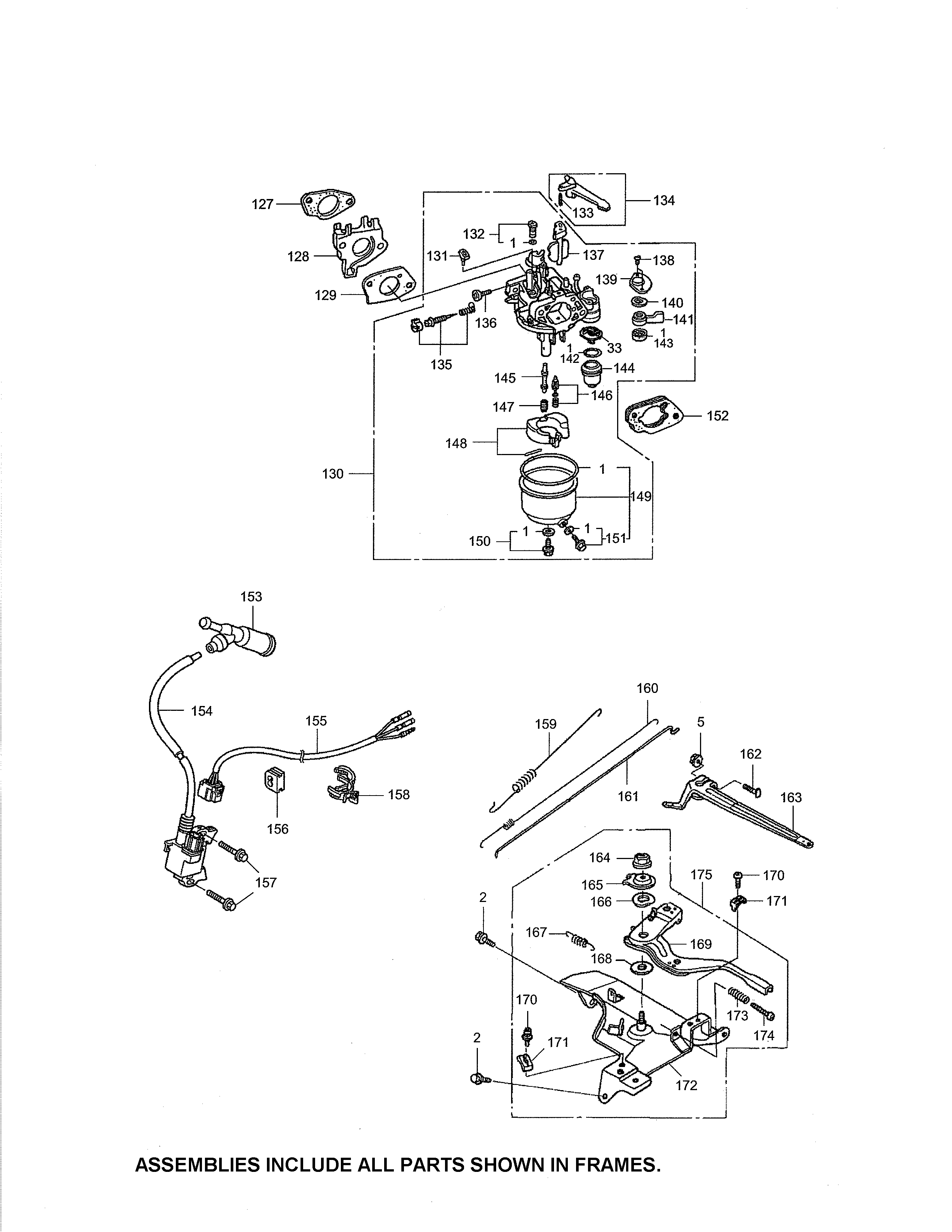 Carburetor/controls