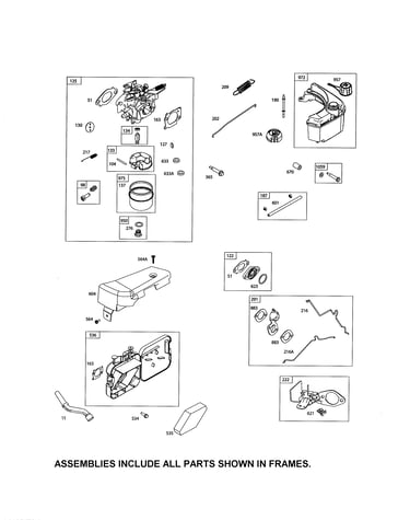 Carburetor/fuel tank