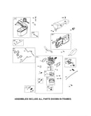 Carburetor/fuel tank