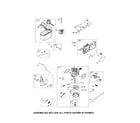 Briggs & Stratton 12S902-0159-B1 fuel tank/carburetor diagram