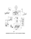 Cylinder/crankshaft/sump