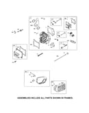 Head cylinder/muffler