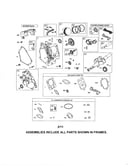 Cylinder/crankshaft/crankcase
