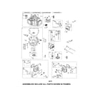 Craftsman 917288162 cylinder/sump/camshaft diagram