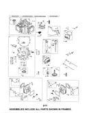 Cylinder/sump/camshaft