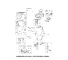 Briggs & Stratton 445677-2344-B1 crankshaft/intake manifold diagram