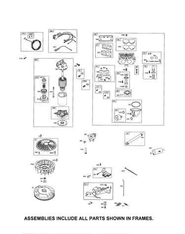 Carburetor/starter motor