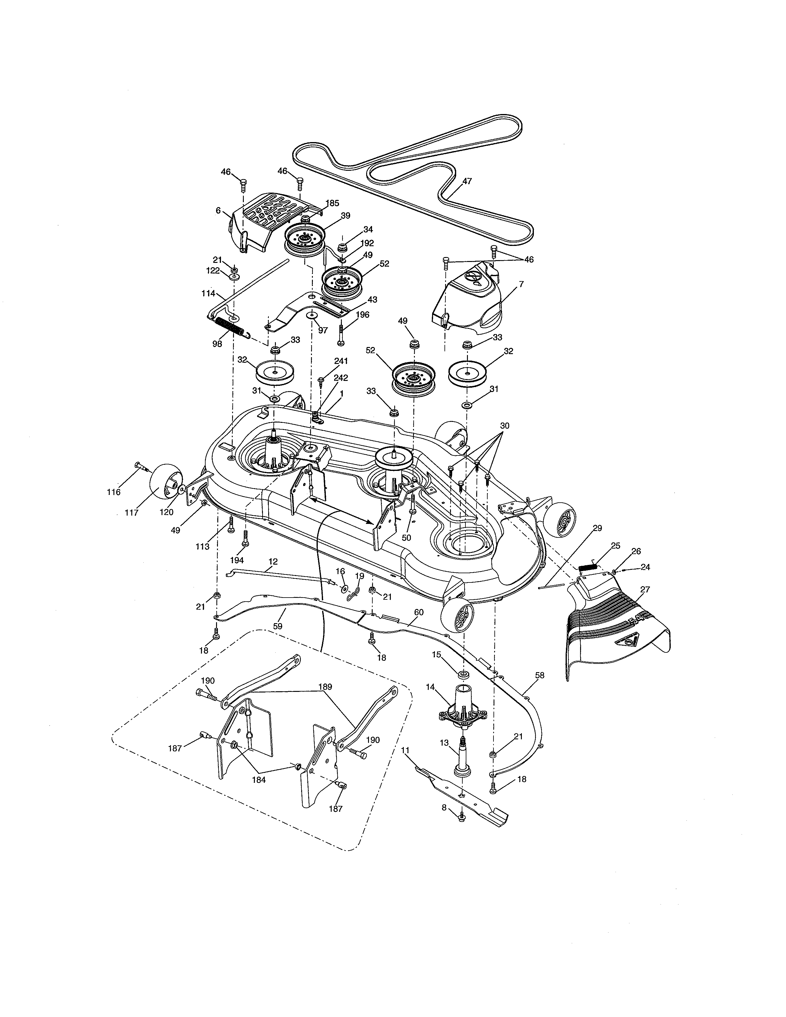 Mower deck