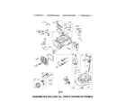 Craftsman 917370661 cylinder/crankshaft/sump diagram