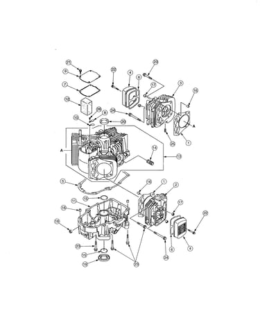 Cylinder/crankcase