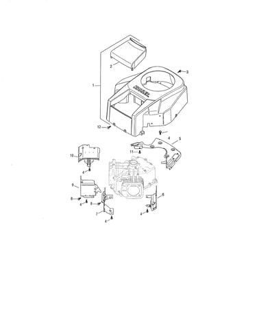 Blower housing/baffles
